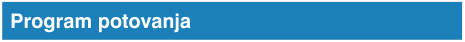 Program potovanja